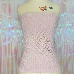 Pale pink free people seamless tube top XS/S
